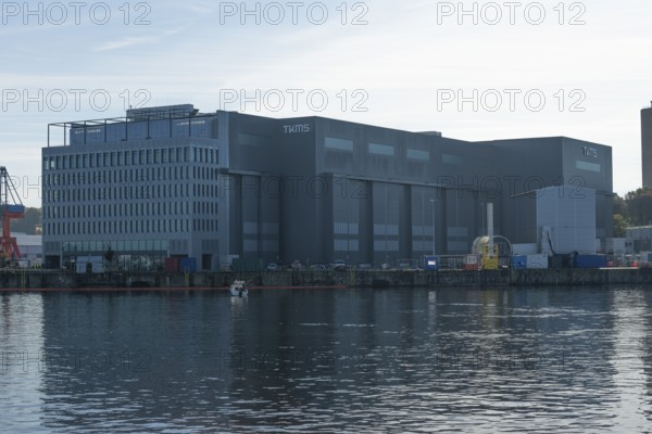 ThyssenKrupp Marine Systems, TKMS shipyard, Halle, port, Baltic Sea, Kiel, Kiel Fjord, shipping