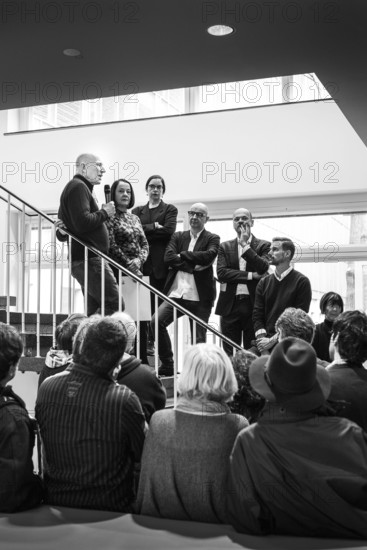 DEU Germany Germany Berlin Press date for the photo exhibition 'Genesis' by Brazilian photographer