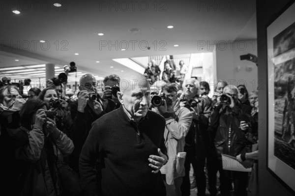 DEU Germany Germany Berlin Press date for the photo exhibition 'Genesis' by Brazilian photographer