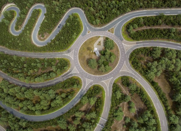 Volkswagen AG proving ground Ehra-Lessien, proving ground Ehra, Volkswagen plant Wolfsburg, Lower
