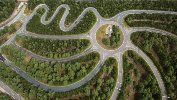 Volkswagen AG proving ground Ehra-Lessien, proving ground Ehra, Volkswagen plant Wolfsburg, Lower