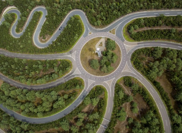 Volkswagen AG proving ground Ehra-Lessien, proving ground Ehra, Volkswagen plant Wolfsburg, Lower
