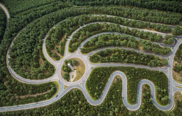 Volkswagen AG proving ground Ehra-Lessien, proving ground Ehra, Volkswagen plant Wolfsburg, Lower