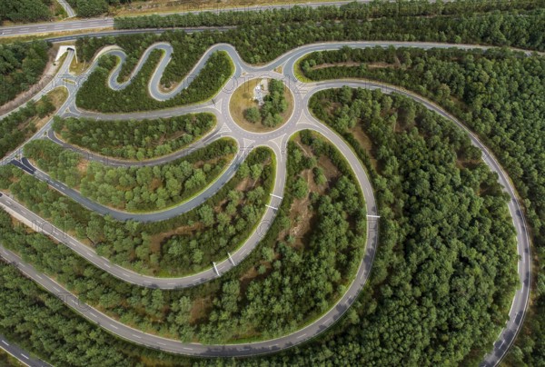 Volkswagen AG proving ground Ehra-Lessien, proving ground Ehra, Volkswagen plant Wolfsburg, Lower