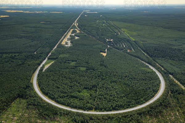 Volkswagen AG proving ground Ehra-Lessien, proving ground Ehra, Volkswagen plant Wolfsburg, Lower