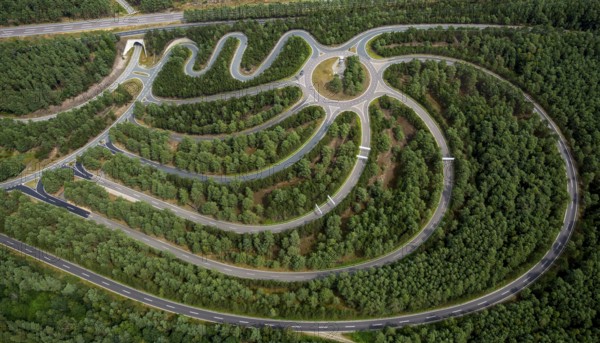 Volkswagen AG proving ground Ehra-Lessien, proving ground Ehra, Volkswagen plant Wolfsburg, Lower