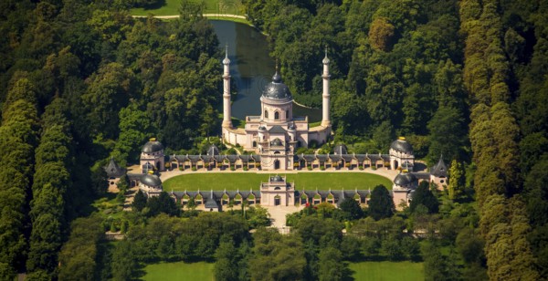 Red Mosque in the Turkish Garden, Schwetzingen Palace with Palace Garden, Schwetzingen,