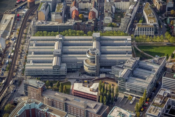 Gruner und Jahr publishing house, G+J, Stern editorial office, Baumwall, Hamburg, Germany, Europe,