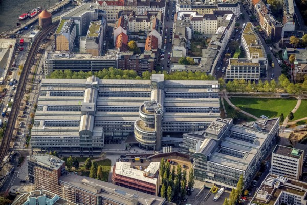 Gruner und Jahr publishing house, G+J, Stern editorial office, Baumwall, Hamburg, Germany, Europe,
