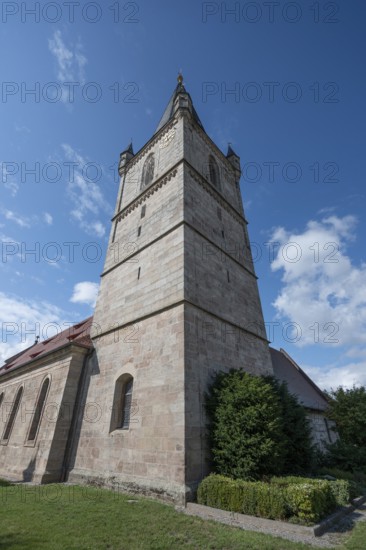 Church of the Nativity of Mary in the fortified church, third largest fortified church in Germany,