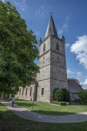 Church of the Nativity of Mary in the fortified church, third largest fortified church in Germany,