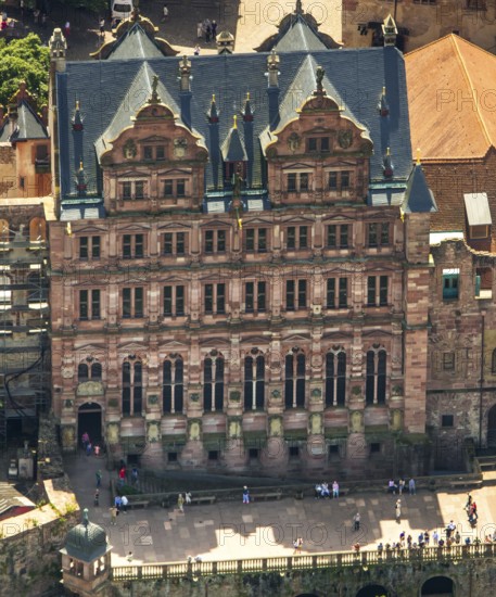 Heidelberg Castle, Heidelberg Castle, Heidelberg Castle Ruins, Friedrichsbau, Heidelberg,
