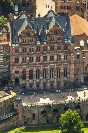 Heidelberg Castle, Heidelberg Castle, Heidelberg Castle Ruins, Friedrichsbau, Heidelberg,