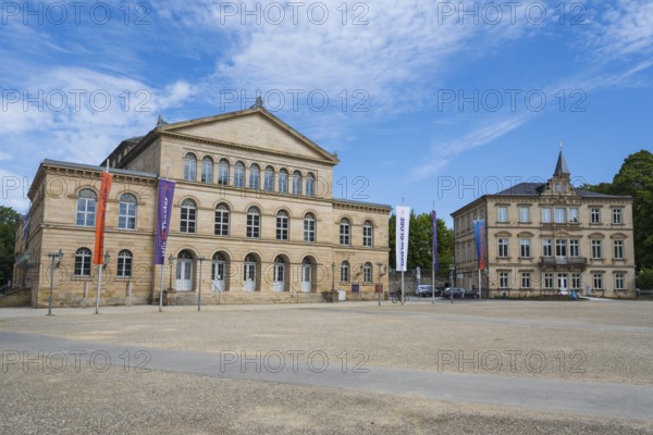 Edinburgh State Theatre and Palace, Schlossplatz, Coburg, Upper Franconia, Franconia, Bavaria,