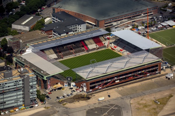 Reconstruction Millerntor Stadium, FC St.Pauli, Hamburg, Free and Hanseatic City of Hamburg,