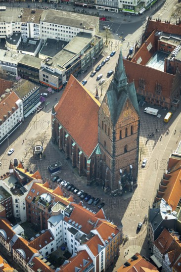 Market Church, Evangelical Lutheran Market Church St. Georgii et Jacobi, parish church in the old