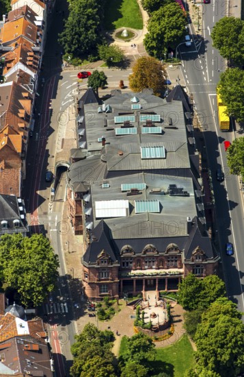 Heidelberg City Hall at Montpellierplatz, Heidelberg, Rhein-Neckar-Kreis, Baden-Württemberg,