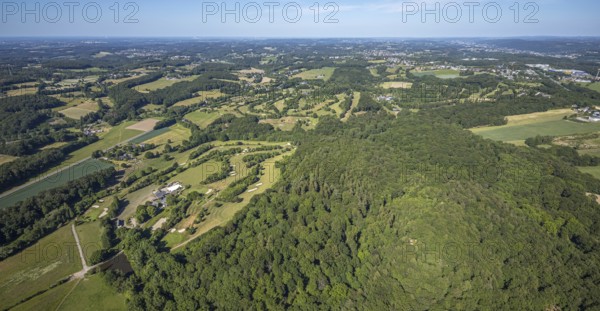 Aerial view, golf course golf club Felderbach Sprockhövel, Frielinghausen 1, Sprockhövel, Ruhr