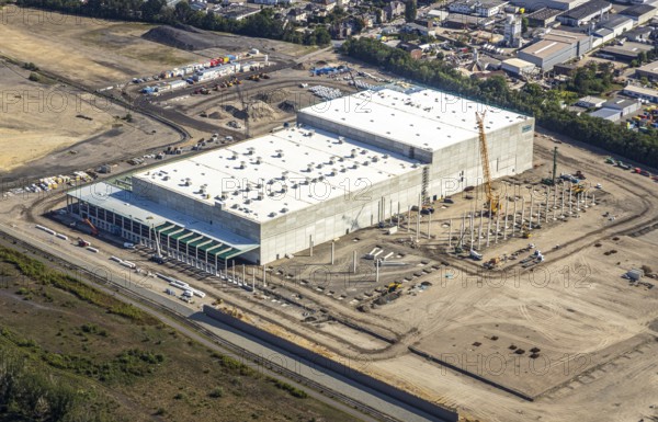 Aerial view, Oberhausen, Logport V, Duisport, Waldteichstraße industrial estate,