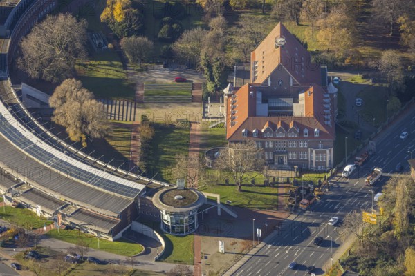 Aerial view, TZU Technology Centre for Environmental Protection Management, Marienviertel Ost,