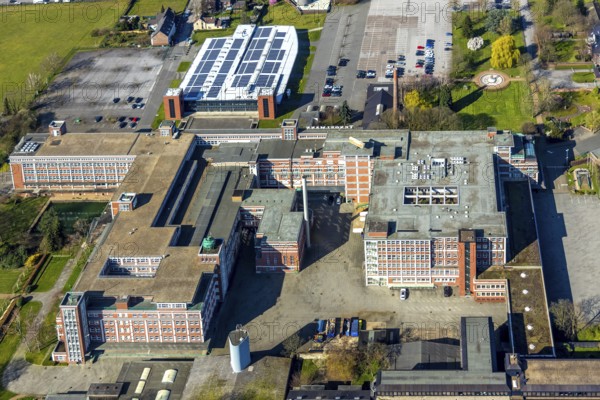 Aerial photo, Tengelmann Areal, Tengelmann head office, Linksruhr, Mülheim an der Ruhr, Ruhr area,