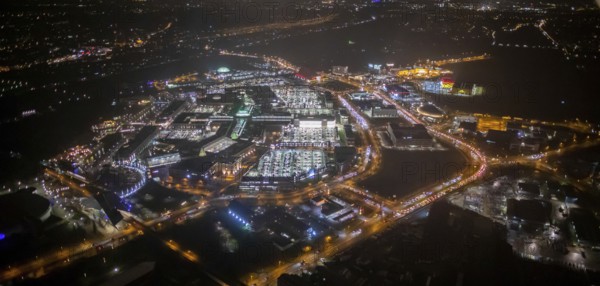 Aerial view, Centro shopping centre, Oberhausen-Neue Mitte, arcade, play station, CentrO-Promenade,
