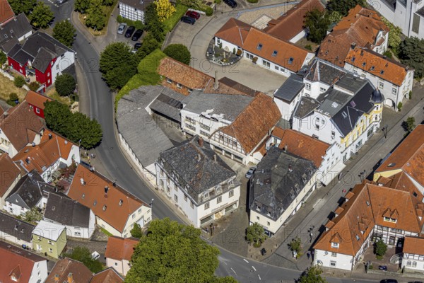 Aerial view, Fredrich&Neuschäfter brownfield site at the corner of Steinerstraße / Kämperstraße,