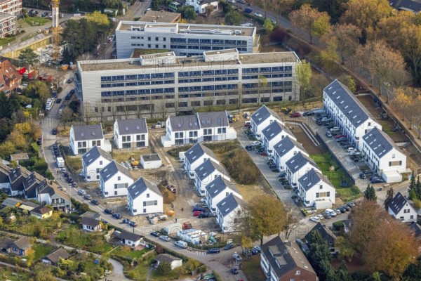 Aerial view, new development area Parsevalstraße, district Raadt, Holthausen Holthausen -