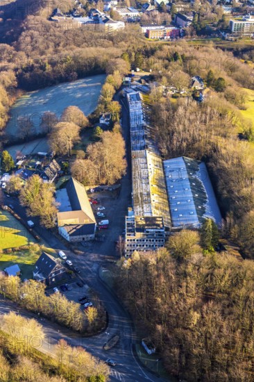 Aerial photo, Sichelschmidt GmbH, Im Hilingschen, Grundschöttel, Wetter, Ruhr area, North