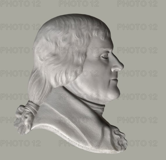 Portrait of Thomas Jefferson, 1743 - 1826, third president of the United States and principal