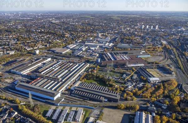 Aerial photograph, HSPV North Rhine-Westphalia, North Rhine-Westphalia College of Police and Public