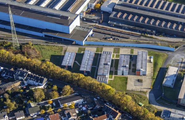 Aerial photography, HSPV North Rhine-Westphalia, North Rhine-Westphalia College of Police and