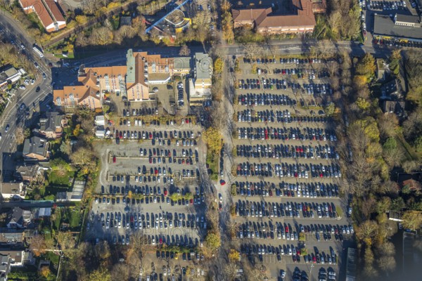 Aerial view, Mörs registration and driving licence office, Stadt-Panorama - Niederrhein Verlag und
