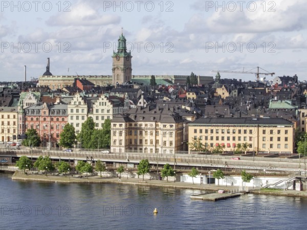 Aerial view of Stockholm in Sweden