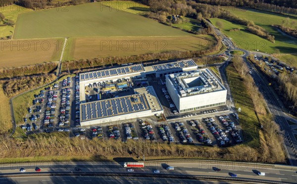 Aerial photo, ENERVIE - Südwestfalen Energie und Wasser AG, ADUG -