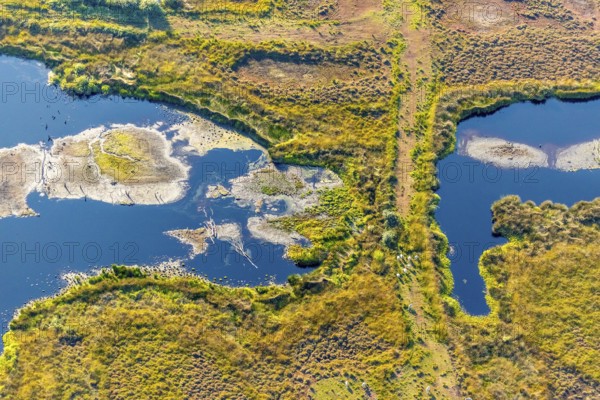 Aerial photo, Großes Torfmoor, Gehlenbeck, Hille, Lübbecke, Ostwestfalen-Lippe, OWL, North