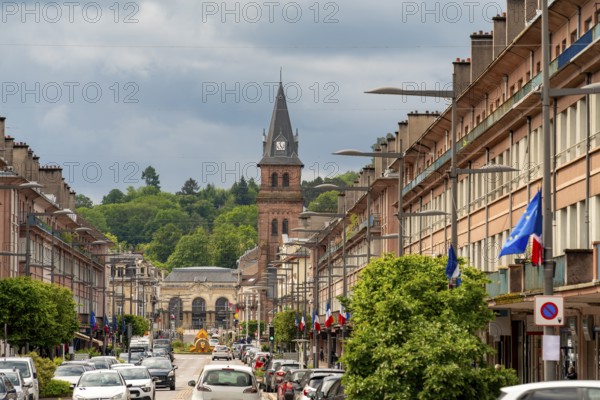 Impression of Saint-Die-des-Vosges, a commune in the Vosges department, Grand Est, northeastern