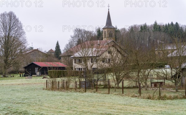Impression of Aydoilles, a commune in the Vosges department in Grand Est in northeastern France at