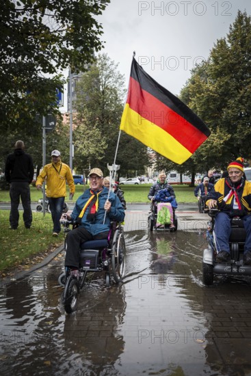 DEU Germany Germany Dresden Celebration of German unity in the 26th year of reunification, Pegida