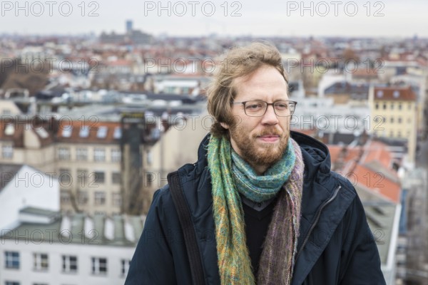 DEU Germany Germany Berlin The city councillor for Kreuzberg-Friedrichshain, Florian Schmidt, poses