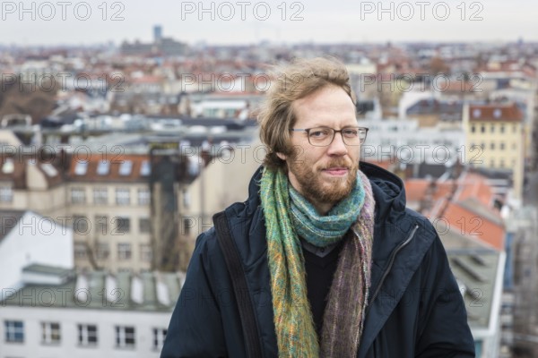 DEU Germany Germany Berlin The city councillor for Kreuzberg-Friedrichshain, Florian Schmidt, poses