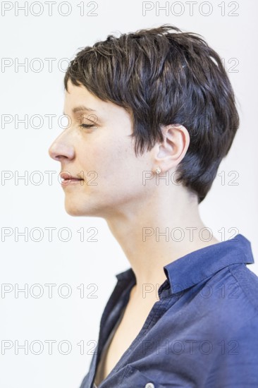 DEU Germany Germany Leipzig Portrait of the Federal Chairwoman of the AFD, Alternative for Germany,