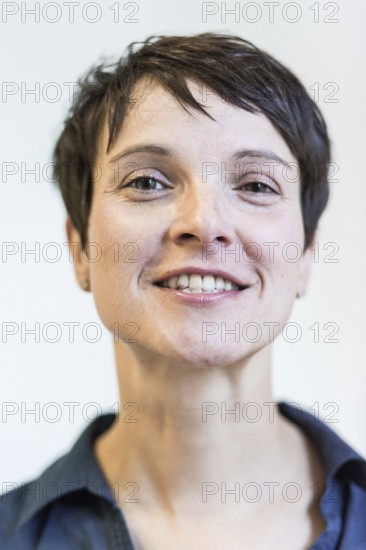 DEU Germany Germany Leipzig Portrait of the Federal Chairwoman of the AFD, Alternative for Germany,