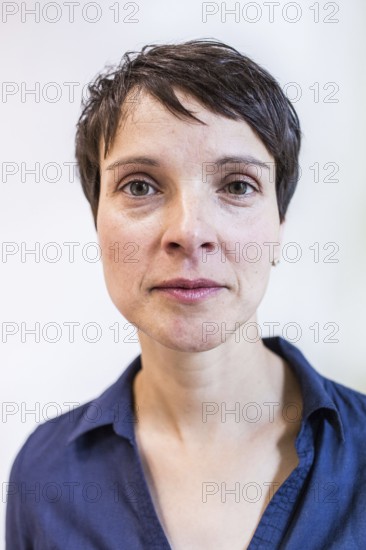 DEU Germany Germany Leipzig Portrait of the Federal Chairwoman of the AFD, Alternative for Germany,