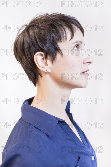 DEU Germany Germany Leipzig Portrait of the Federal Chairwoman of the AFD, Alternative for Germany,