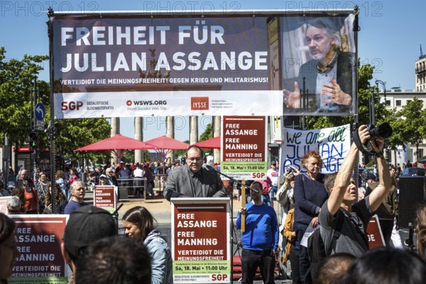 DEU Germany Germany Berlin Support action of the Socialist Equality Party SGP for the release of