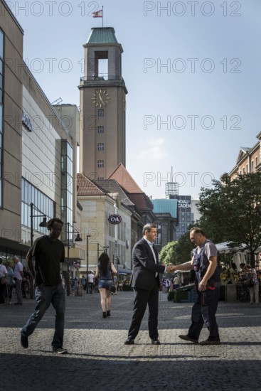 DEU Germany Germany Berlin The SPD parliamentary group leader of the Berlin SPD Raed Saleh in his