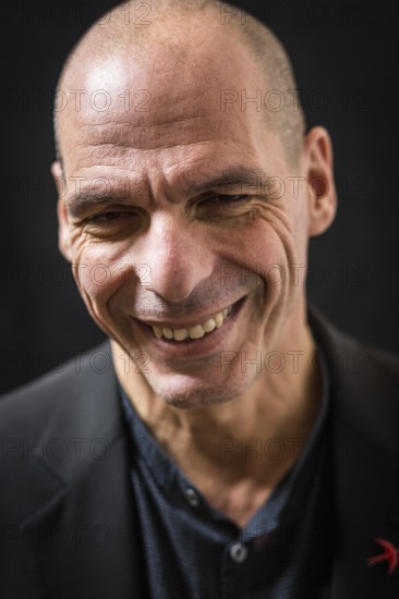 DEU Germany Germany Berlin Former Greek Finance Minister Yanis Varoufakis at an interview in