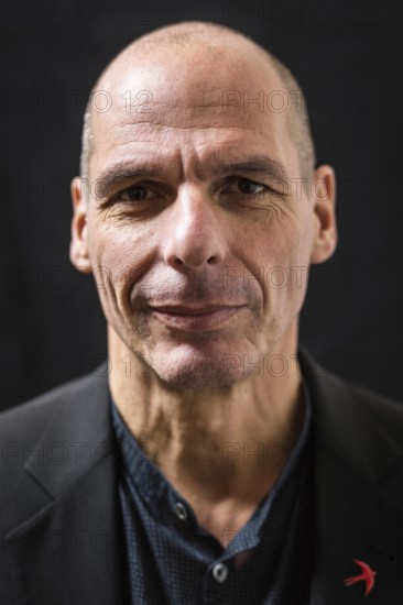 DEU Germany Germany Berlin Former Greek Finance Minister Yanis Varoufakis at an interview in