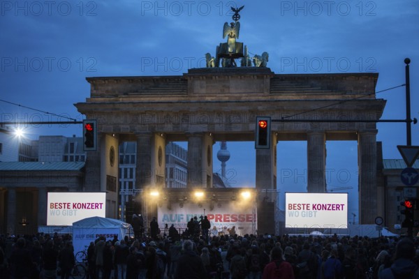 DEU Germany Germany Berlin The solidarity event for imprisoned Turkish journalists organised by